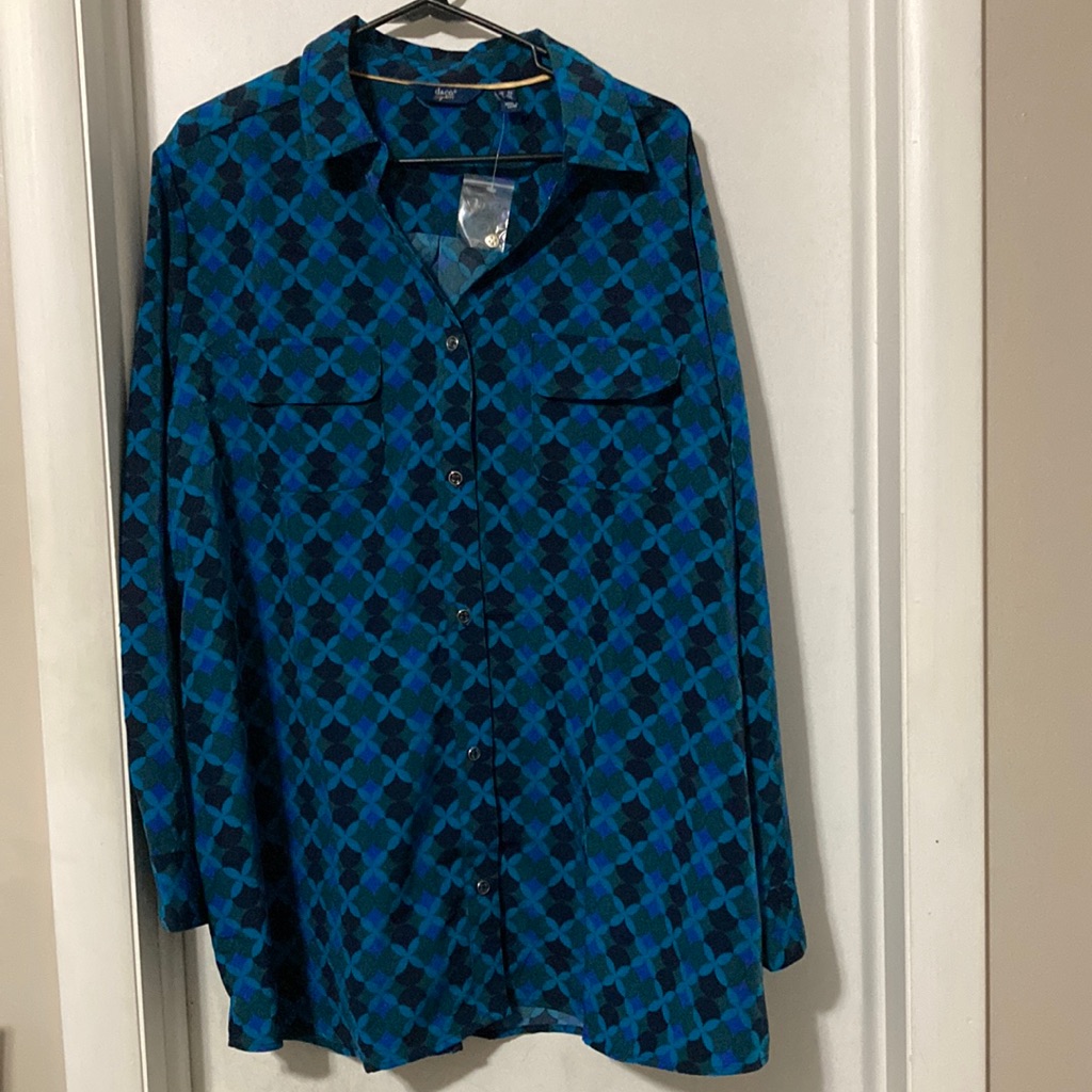 D&Co Button Down Blouse